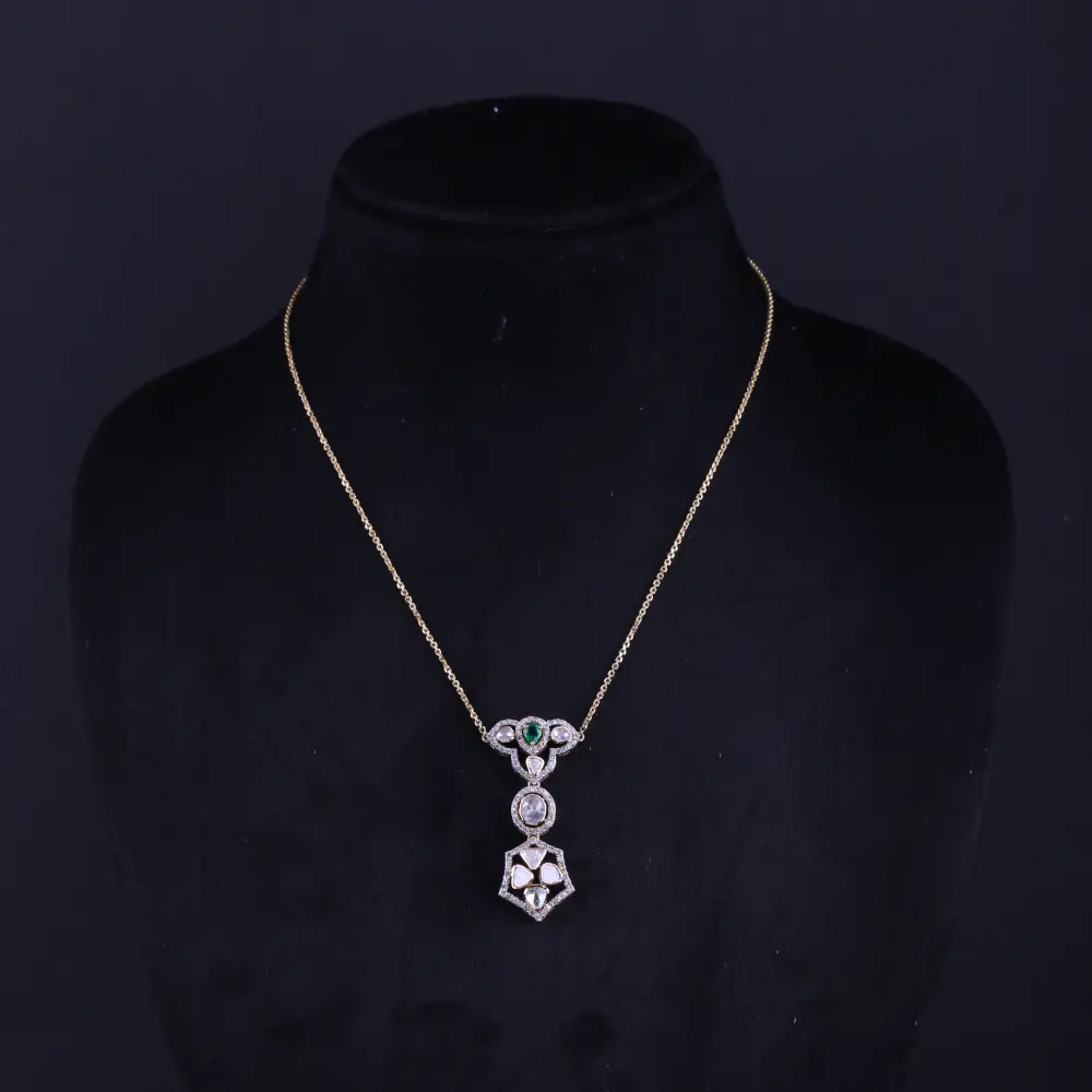 Polki Chain Pendants